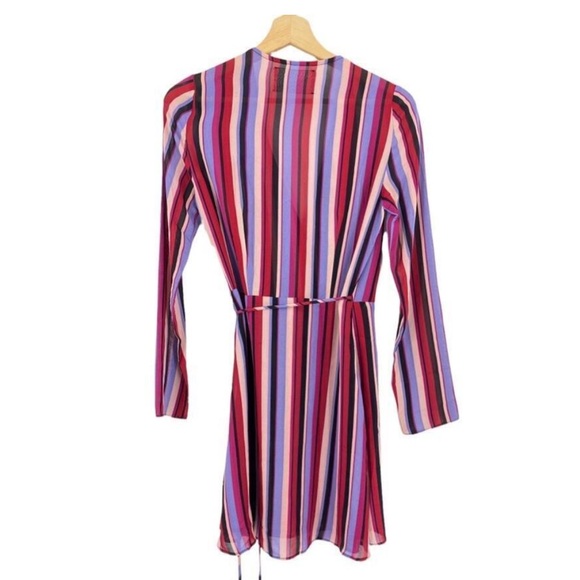 REFORMATION- GJELINA WRAP MINI DRESS (NWT) - Picture 7 of 13